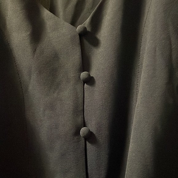 Blue silky top - Picture 2 of 3